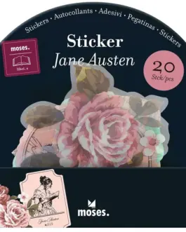 Pegatinas Jane Austen x20