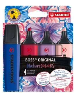 Marcadores Stabilo wildflowers pack 4
