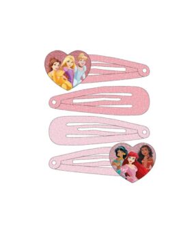 Pack clips corazón princesas Disney