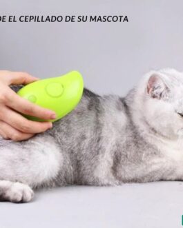 Cepillo de vapor para mascotas rosa