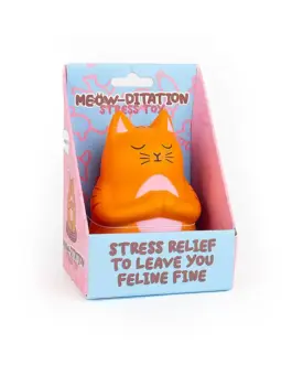 Squishy gato meditando