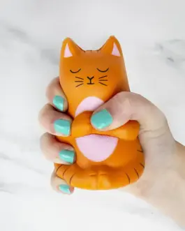 Squishy gato meditando