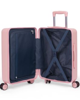 Maleta cabina rígida 55 cm, MILAN 430 since 1918, rosa