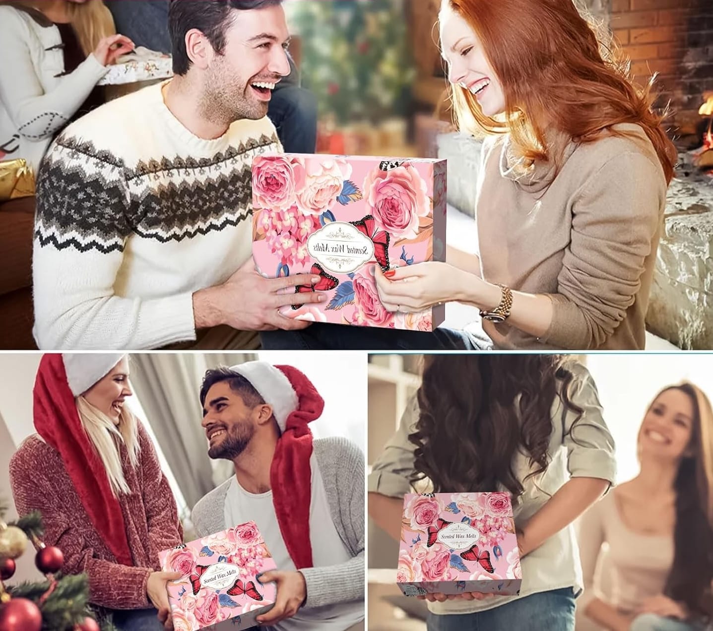 Caja con 8 paquetes de ceras aromáticas diferentes - Imagen 2