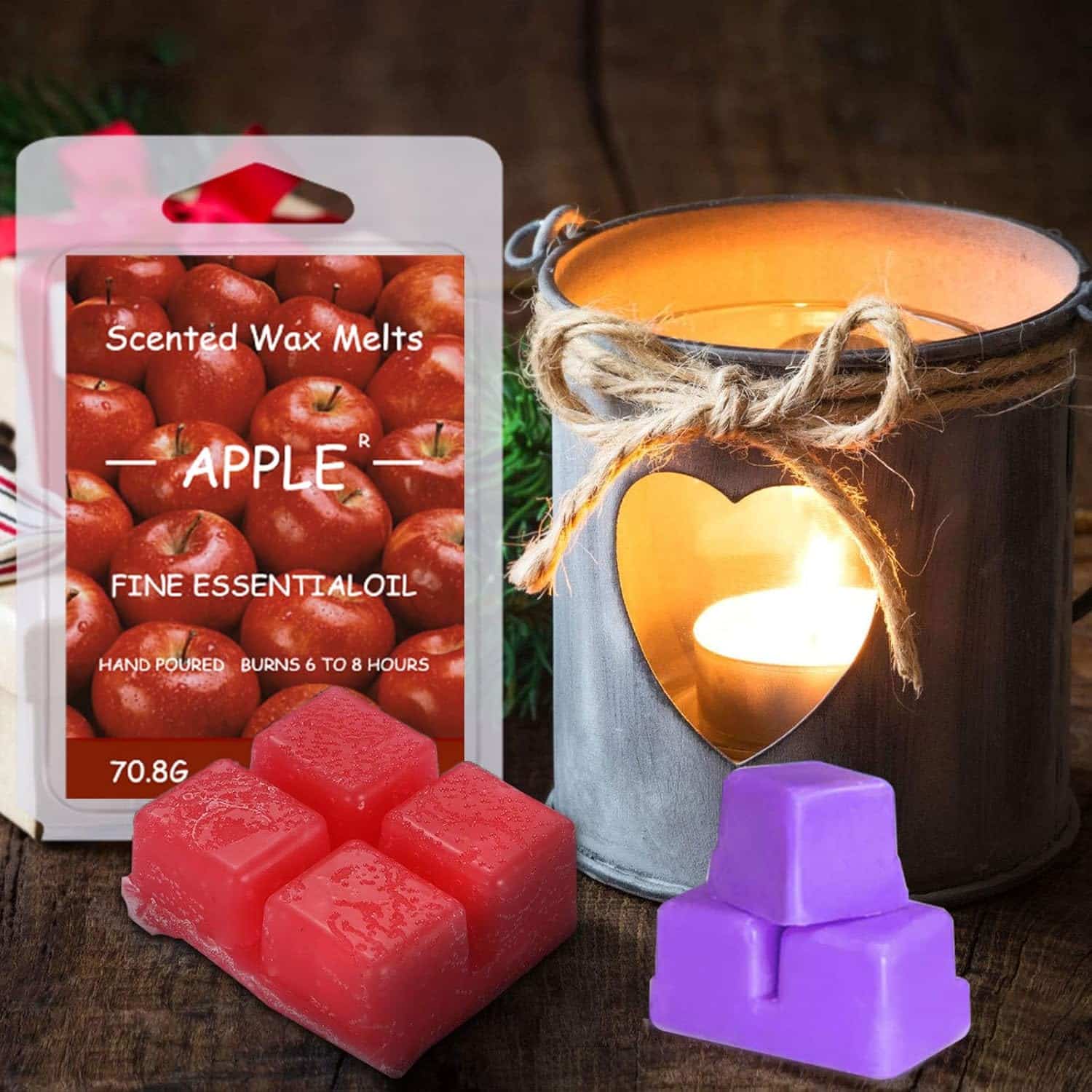 Caja con 8 paquetes de ceras aromáticas diferentes - Imagen 4