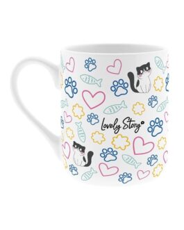 Taza gato lovely story