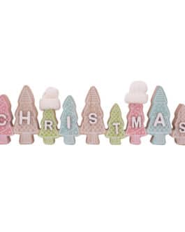 Letrero Christmas con gorrito