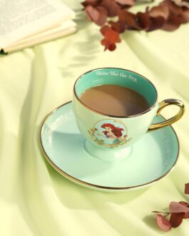 Taza con plato Ariel