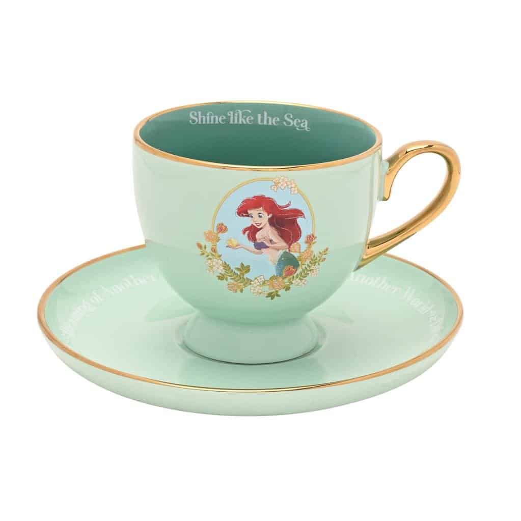 Taza con plato Ariel - Imagen 2