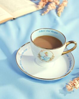 Taza con plato Cenicienta