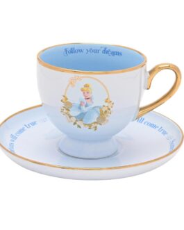 Taza con plato Cenicienta