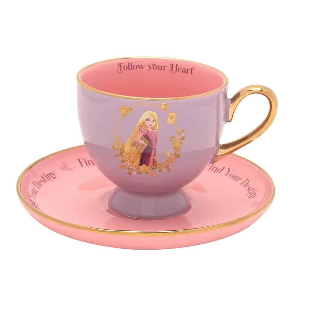 Taza con plato Rapunzel - Imagen 2