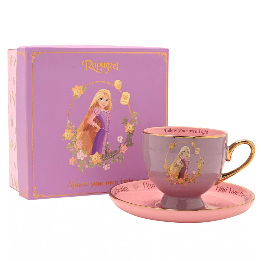 Taza con plato Rapunzel - Imagen 5