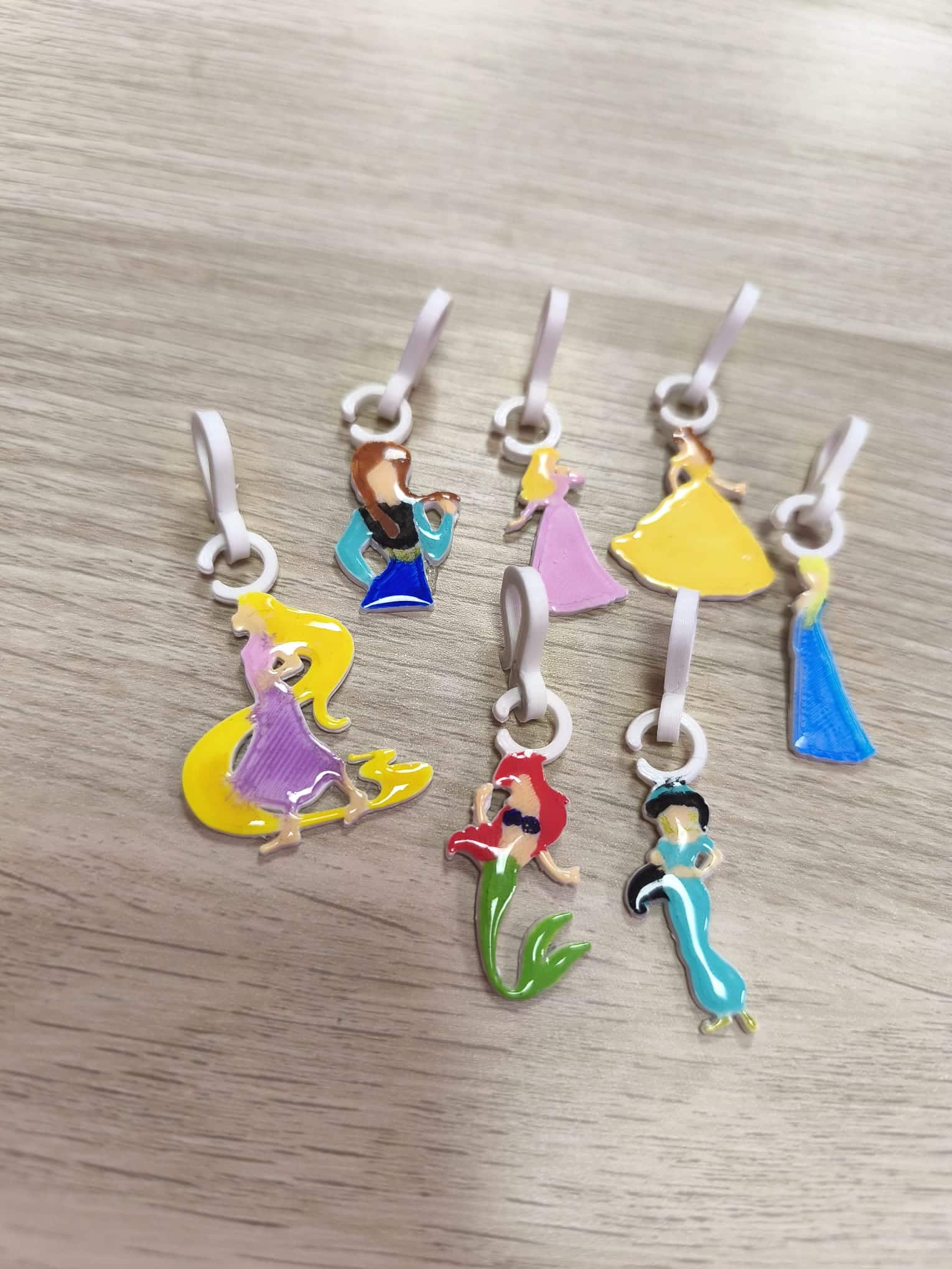 Colgantes princesas Disney 3d - Imagen 4