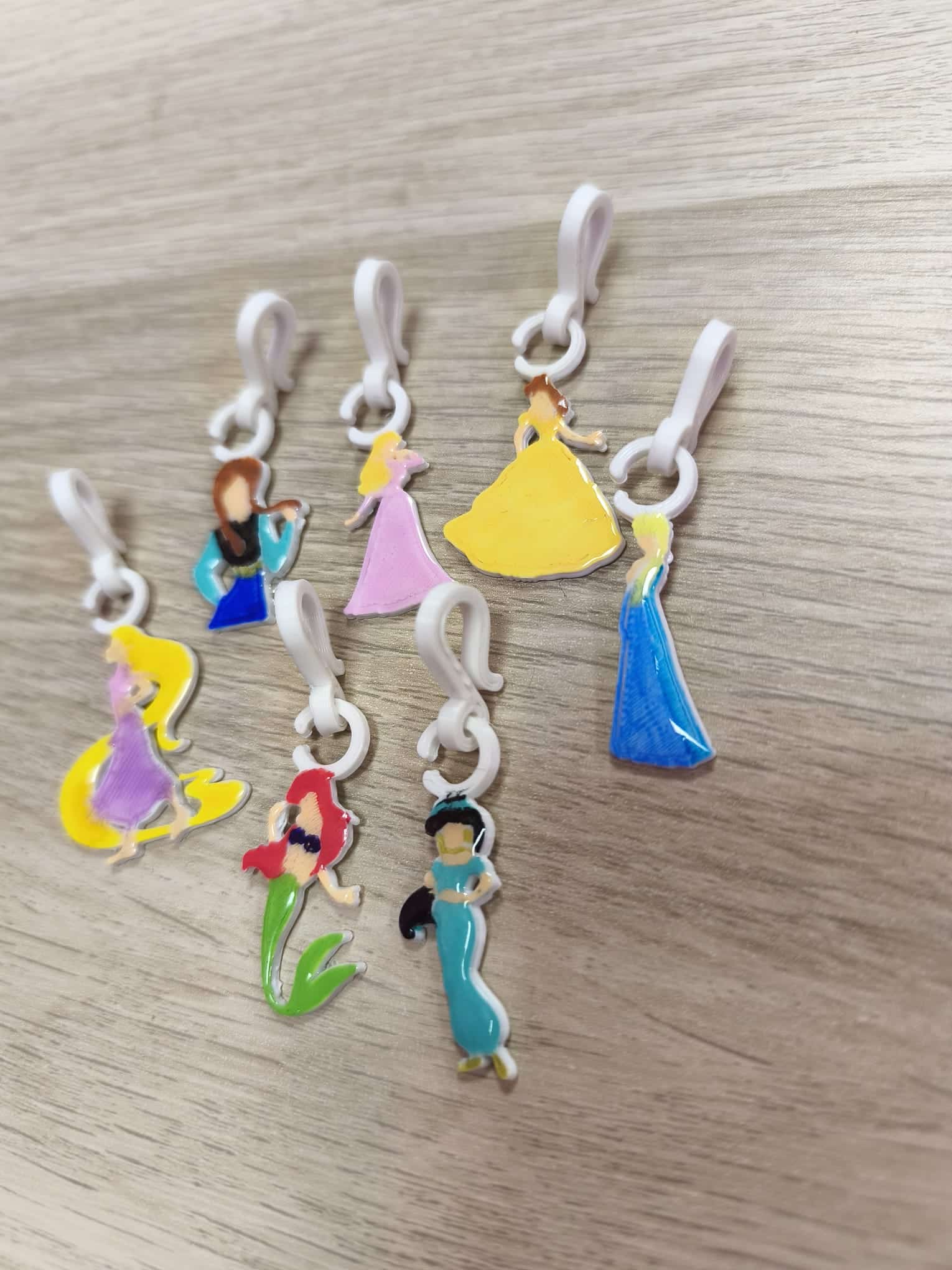 Colgantes princesas Disney 3d - Imagen 2