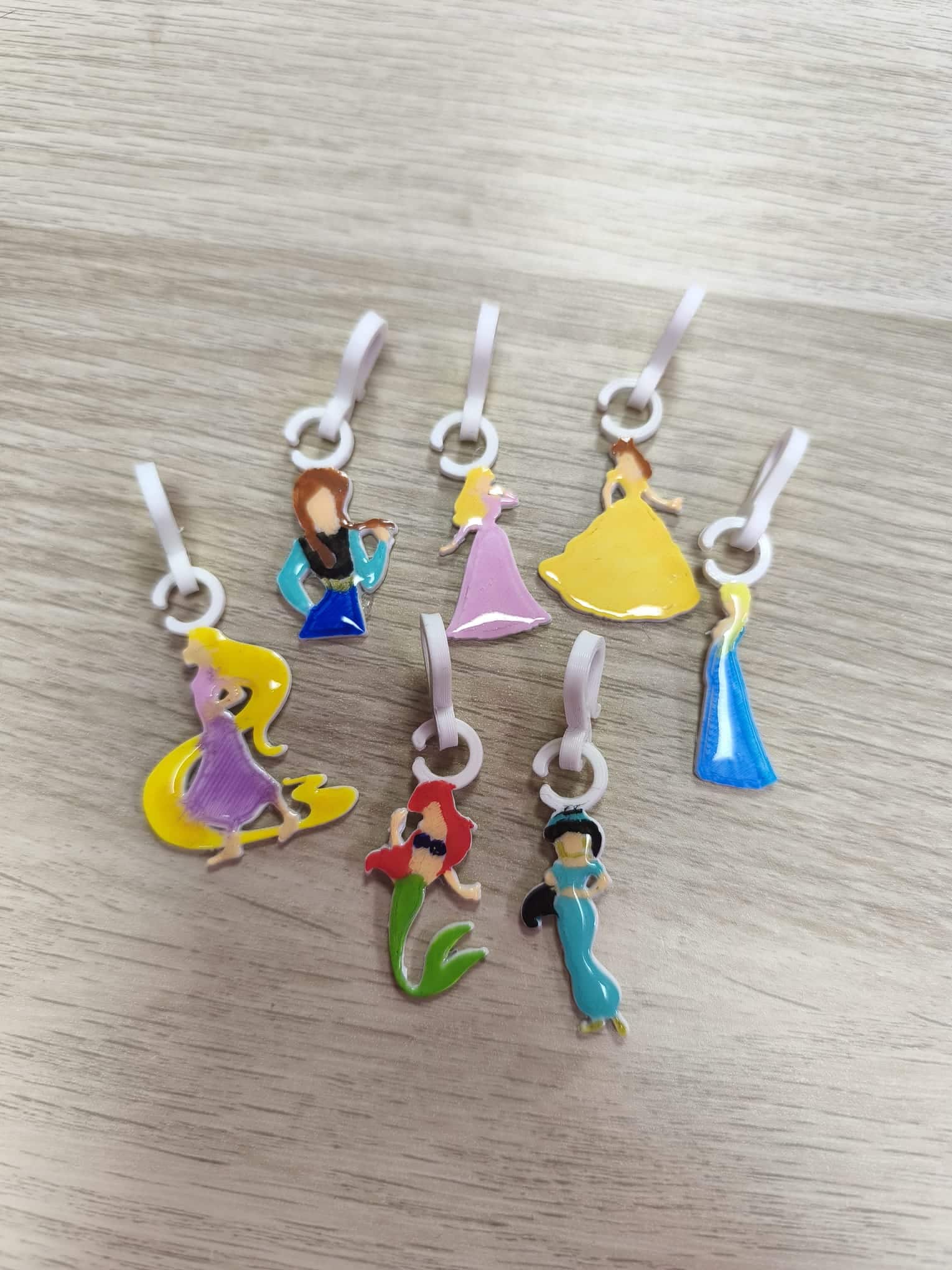 Colgantes princesas Disney 3d - Imagen 3