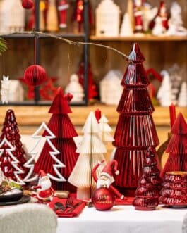 Árbol decorativo madera blanco