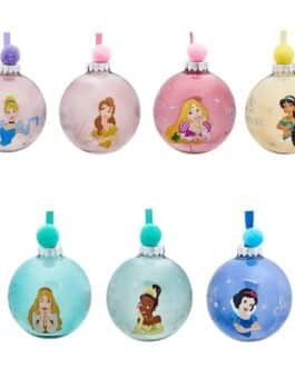 Pack bolas de navidad princesas Disney