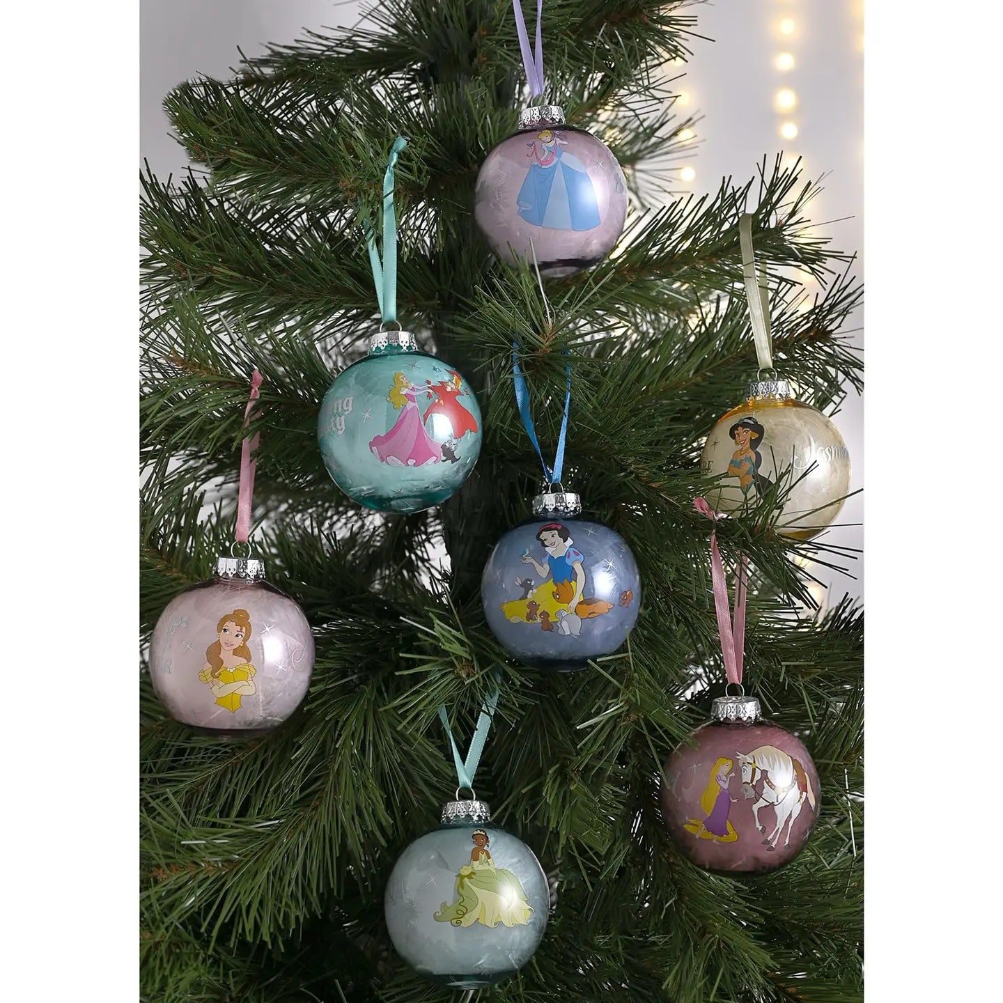 Pack bolas de navidad princesas Disney - Imagen 5