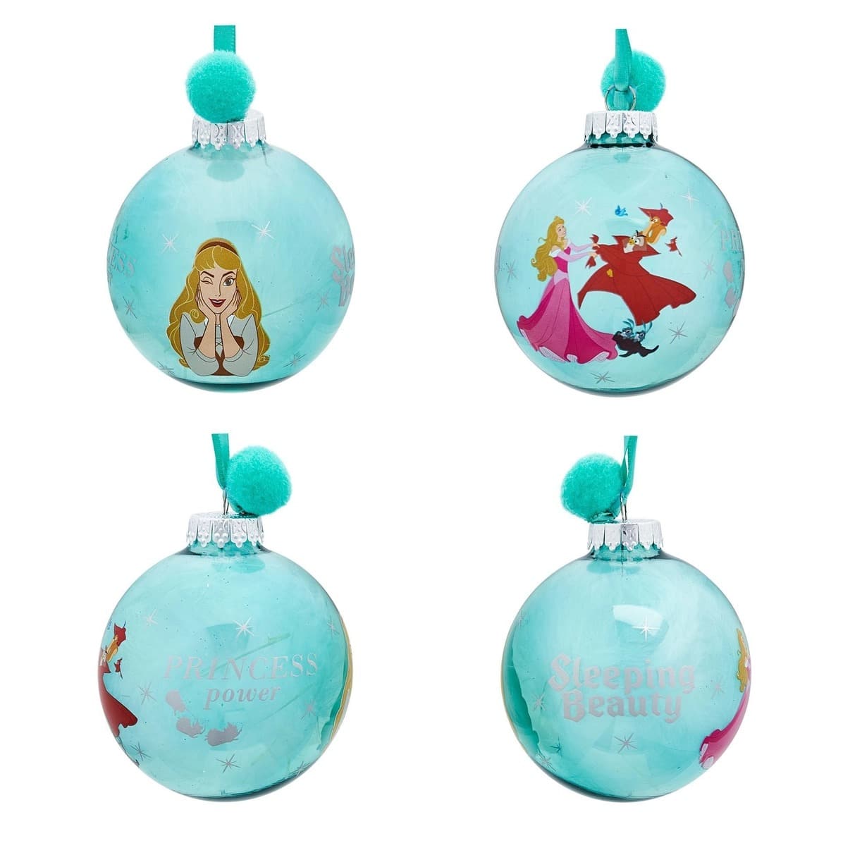 Pack bolas de navidad princesas Disney - Imagen 3
