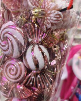 Pack 36 adornos navideños de dulces