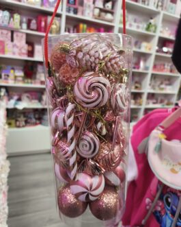 Pack 36 adornos navideños de dulces