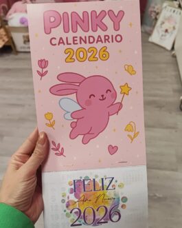 Calendario Pinky 2026 con imán