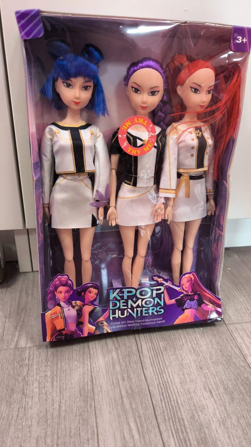Muñecas Demon Hunter Huntrix Guerreras Kpop Caja Detalles | Cuotas sin
