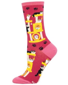 Calcetines torre de gatos