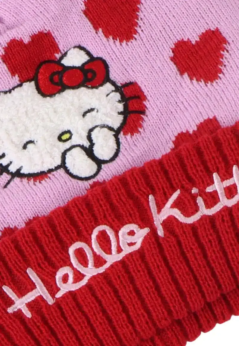 Pack gorro, bufanda y guantes infantil Hello Kitty - Imagen 4