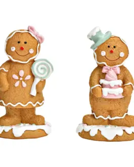 Muñecos jengibre decorativos