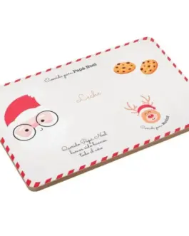 Bandeja madera para Papa Noél