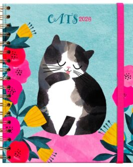 Agenda anual semana vista Cats