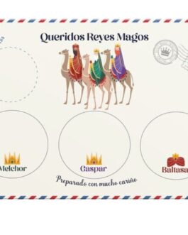 Bandeja para Reyes magos