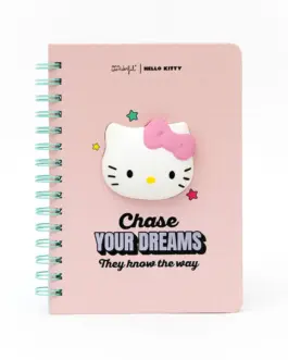 Libreta con squishy Hello Kitty