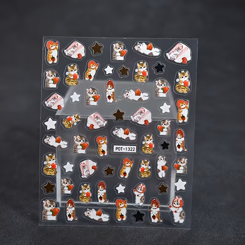 Pegatinas para uñas Mofusand