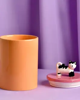 Tarro cerámica gato