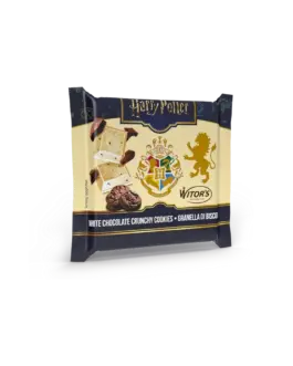 Barrita chocolate blanco y cookies Harry Potter