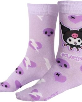 Calcetines Kuromi lilas