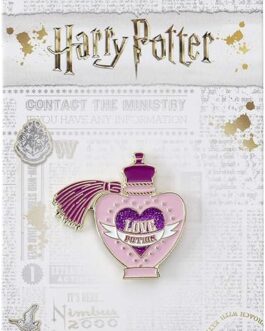 Pin poción del amor Harry Potter