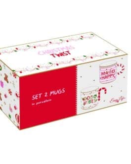 Pack de Tazas Christmas Twist