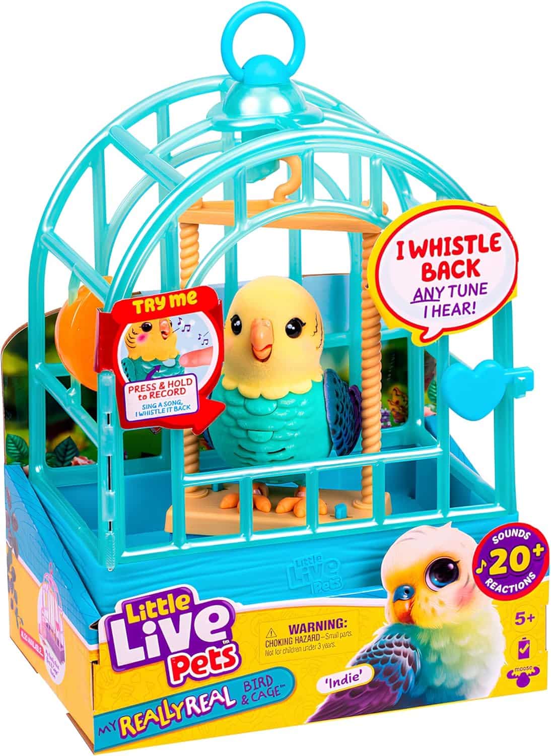 Little Live Pets My Really Real Bird pájaros - Imagen 6