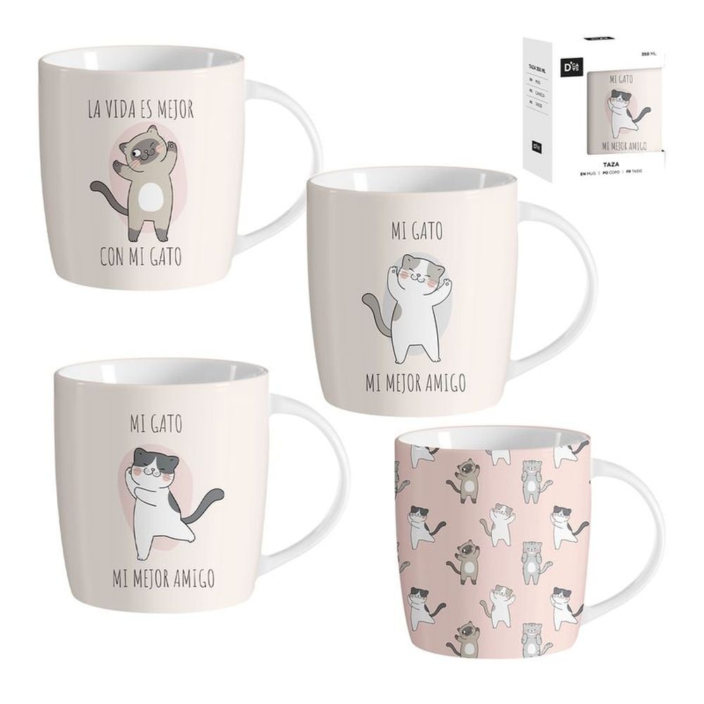 Tazas gatitos modelos surtidos