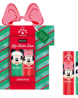 Pack bálsamos labiales navideños Mickey y Minnie