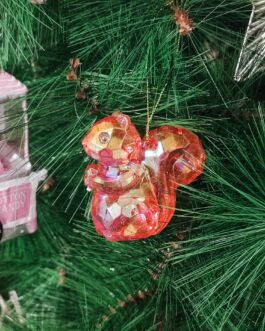 Adorno ardilla navideño