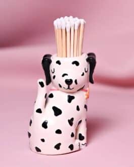 Porta cerillas gato o perro