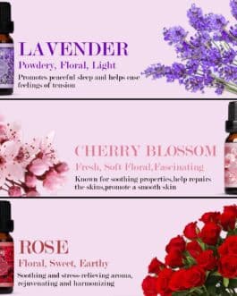 Aceites esenciales florales