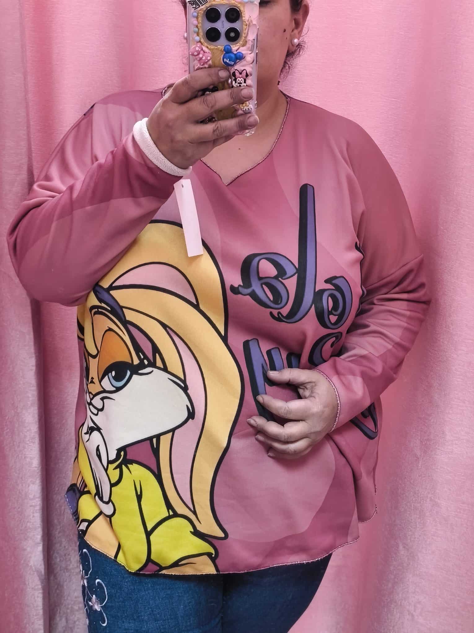 Camiseta curvy Lola Bunny - Imagen 4