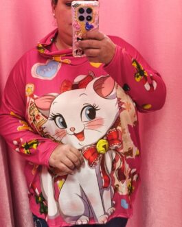 Camiseta curvy con cuello Marie