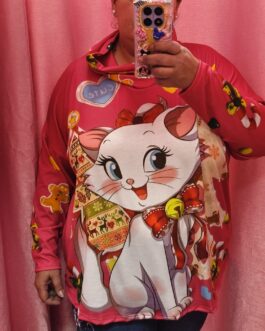 Camiseta curvy con cuello Marie